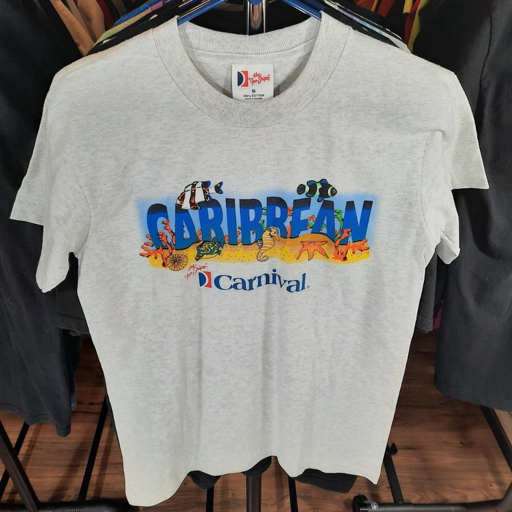 Carnival Cruises, Caribbean vintage tee shirt